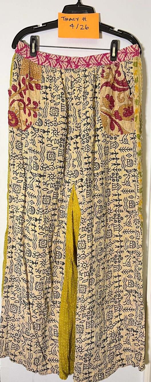 Kantha Bae Neutral Lounge Pants